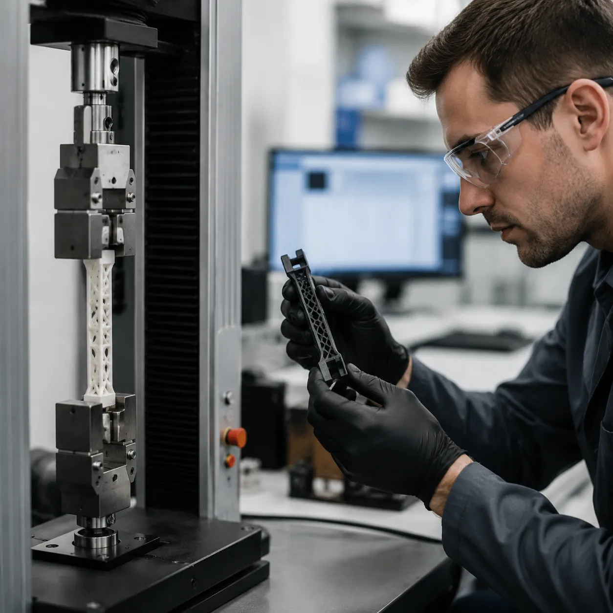 3d printing material rigorous testing