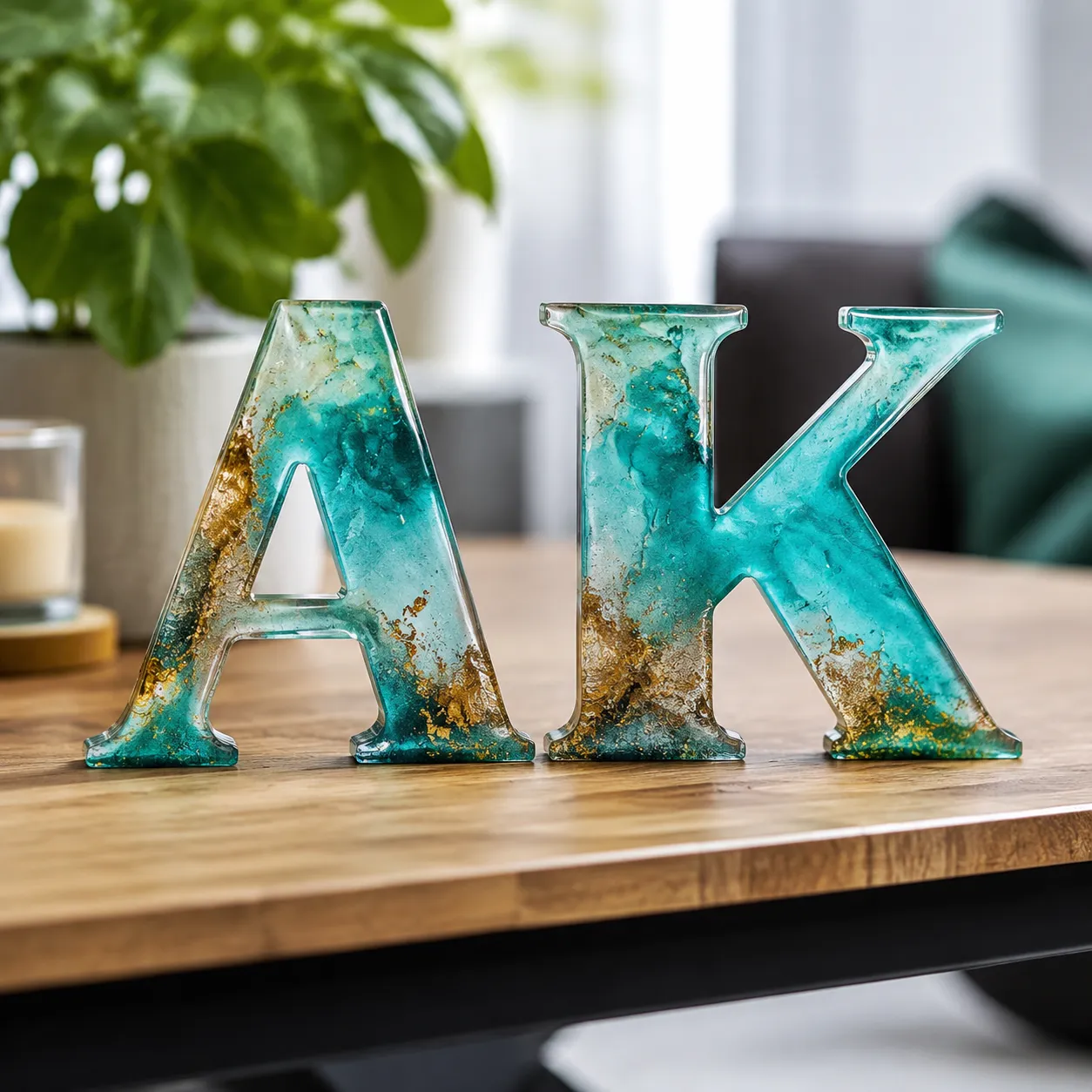 Epoxy Resin Letters Guide Materials Glow Texture and Uses