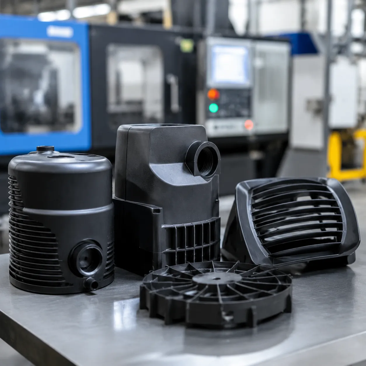 injection molded industrial application products