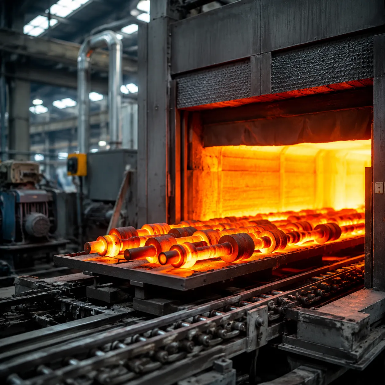 Metal processing heat treatment