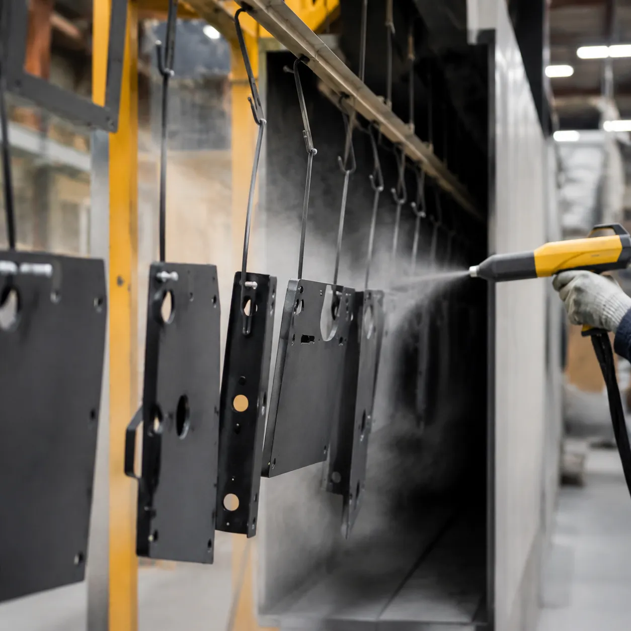Metal processing surface finishing and coating
