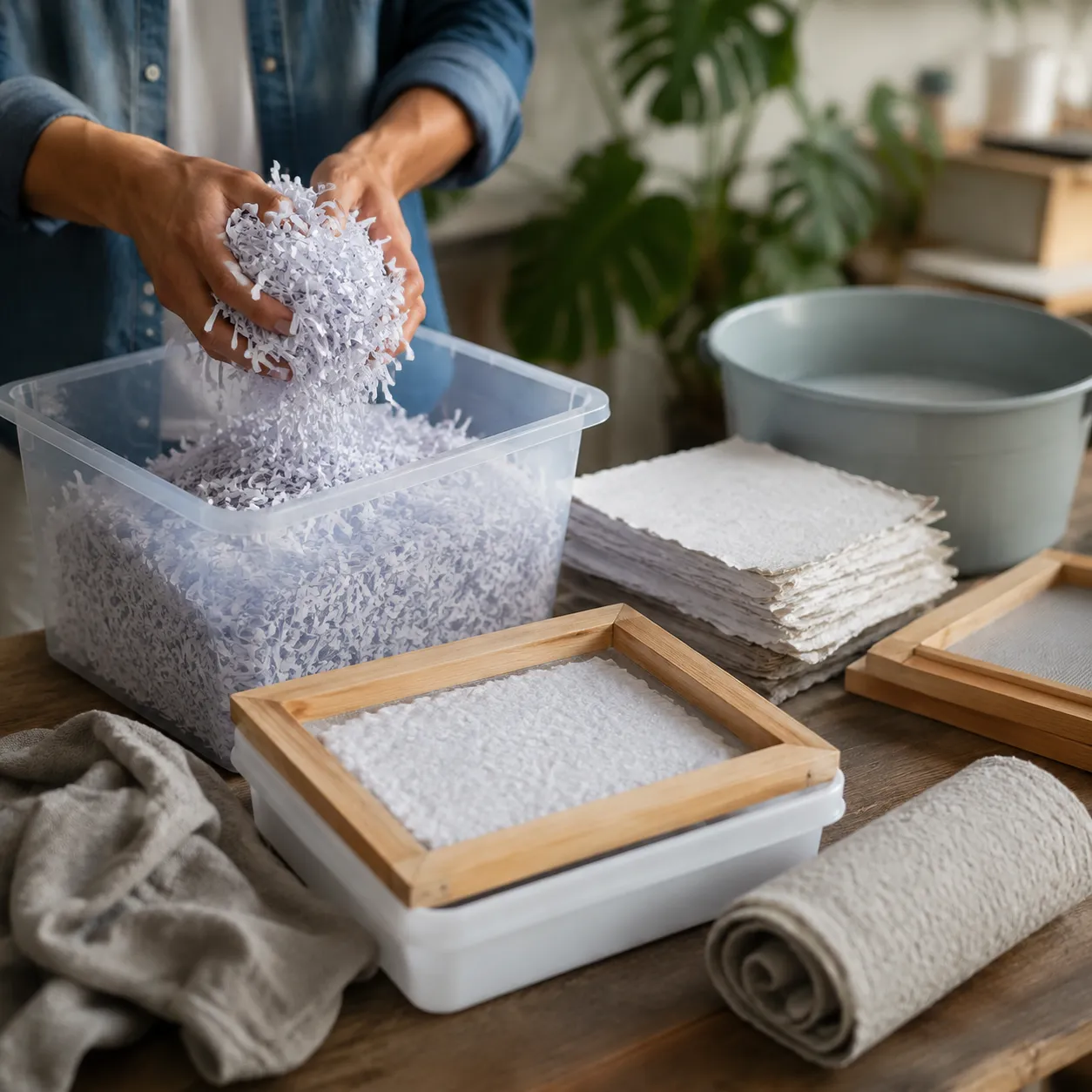 How to Recycle Shredded Paper