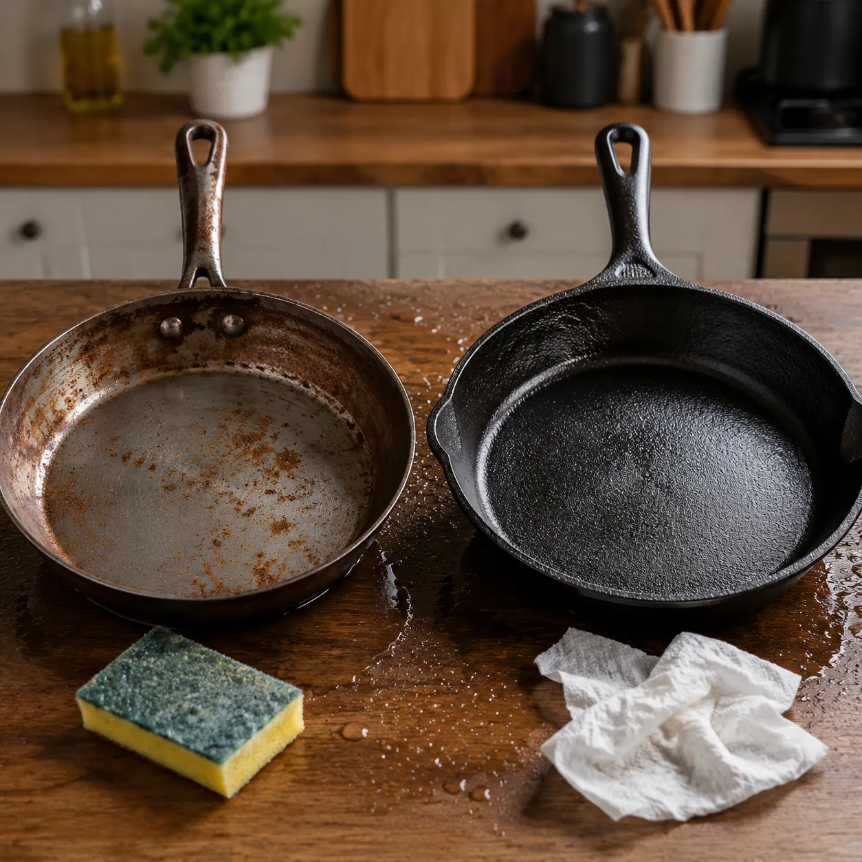 carbon steel vs cast iron care mistakes