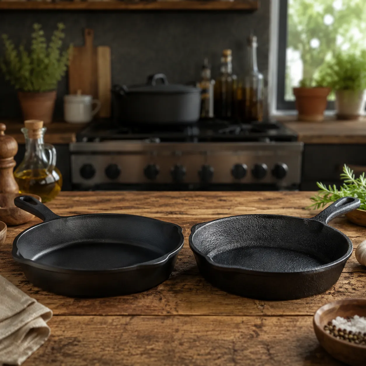 carbon steel vs cast iron seasoning guide