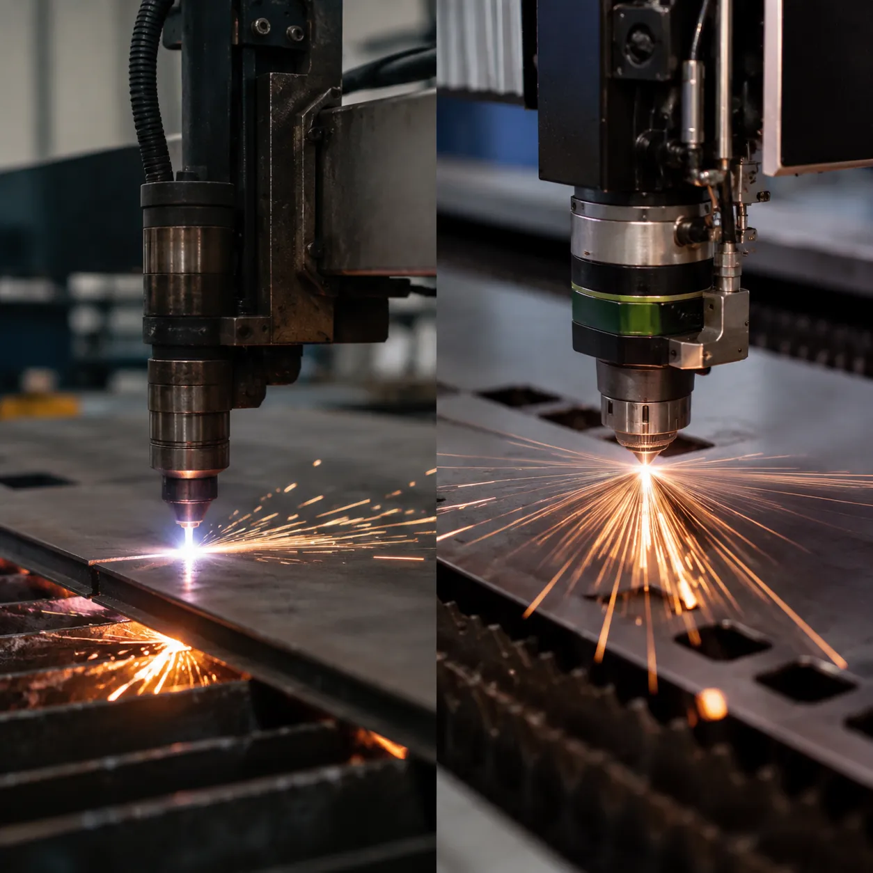 plasma vs laser cutting comparison