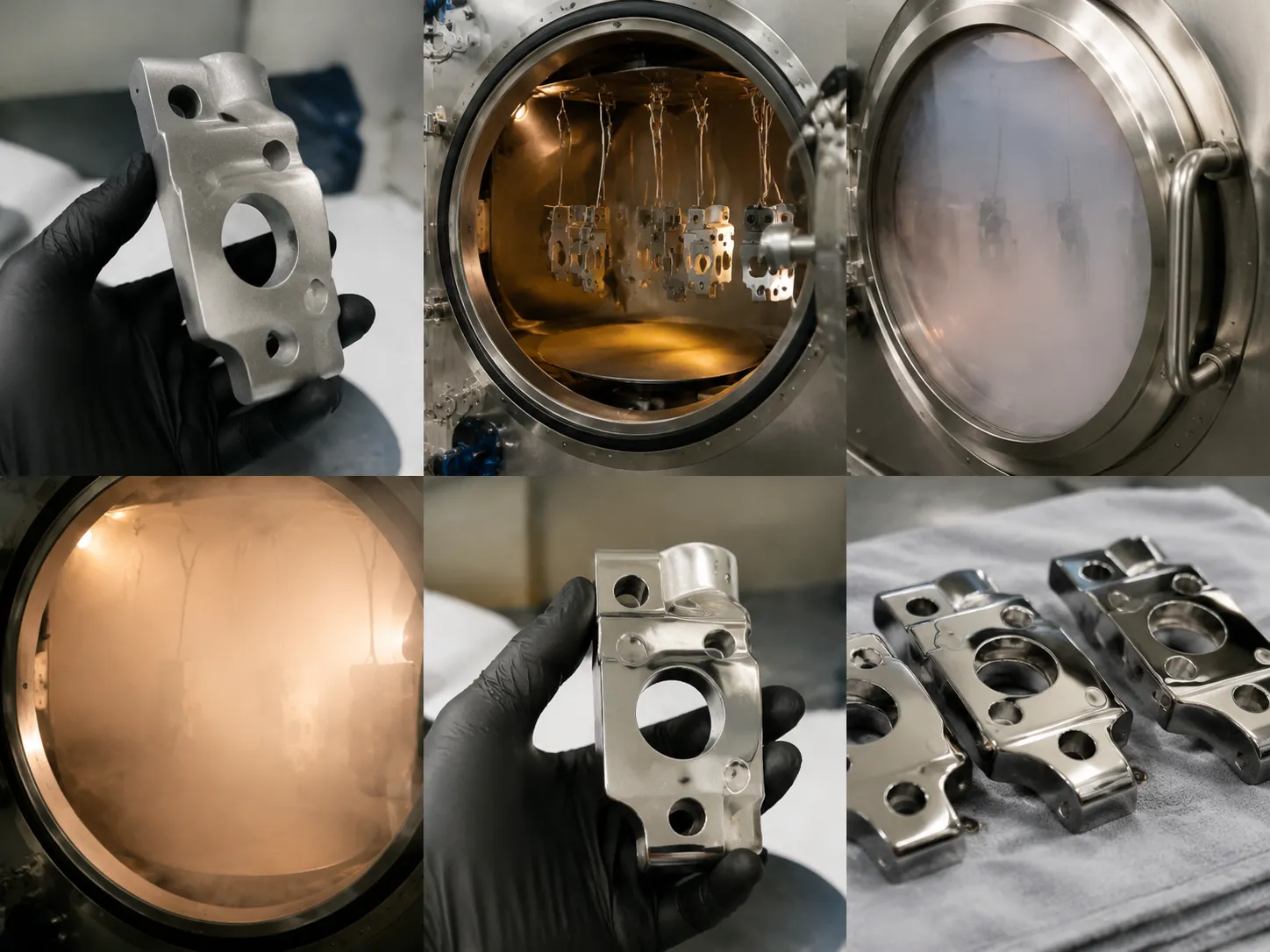 vapor polishing process step-by-step