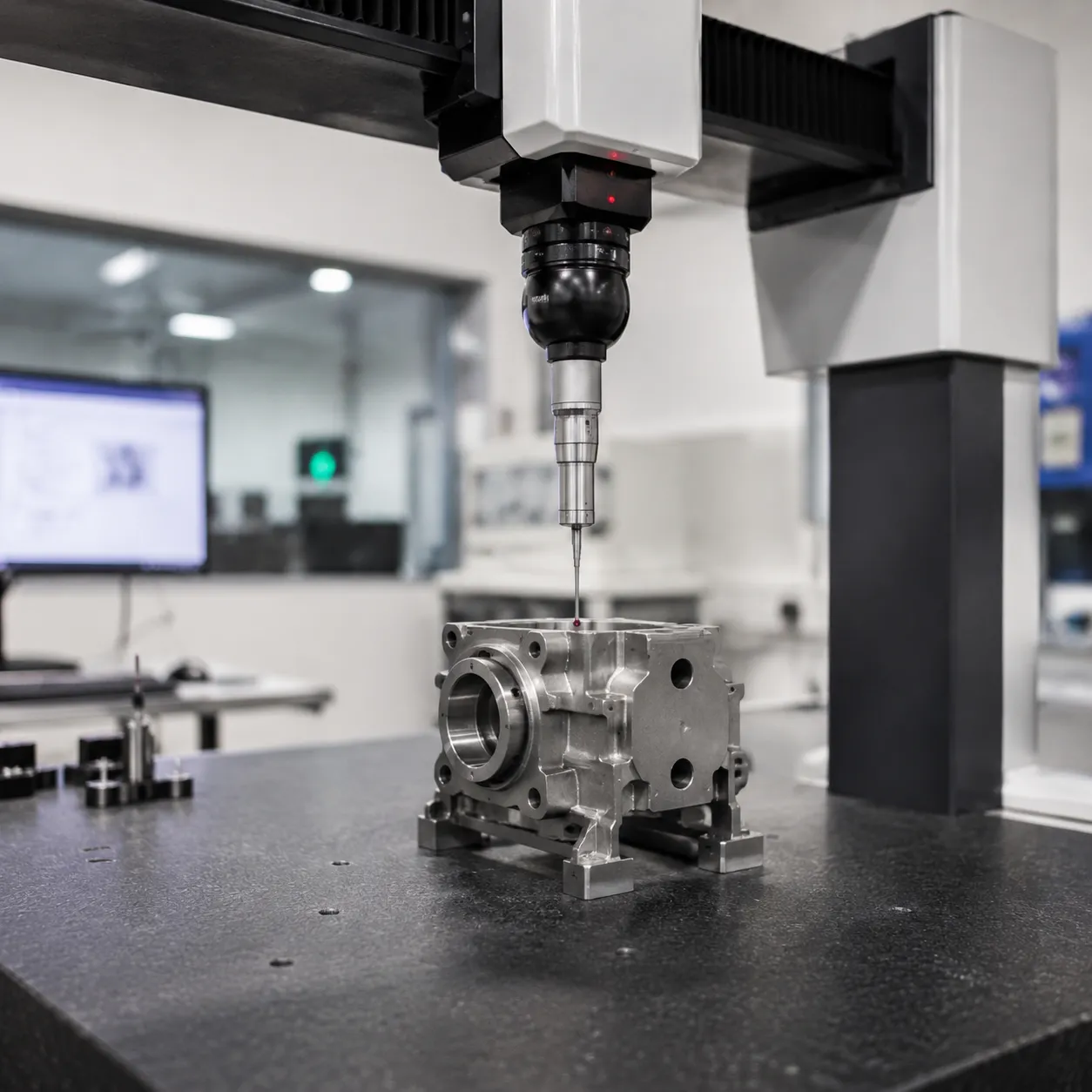CMM inspection of engineering drawing specifications