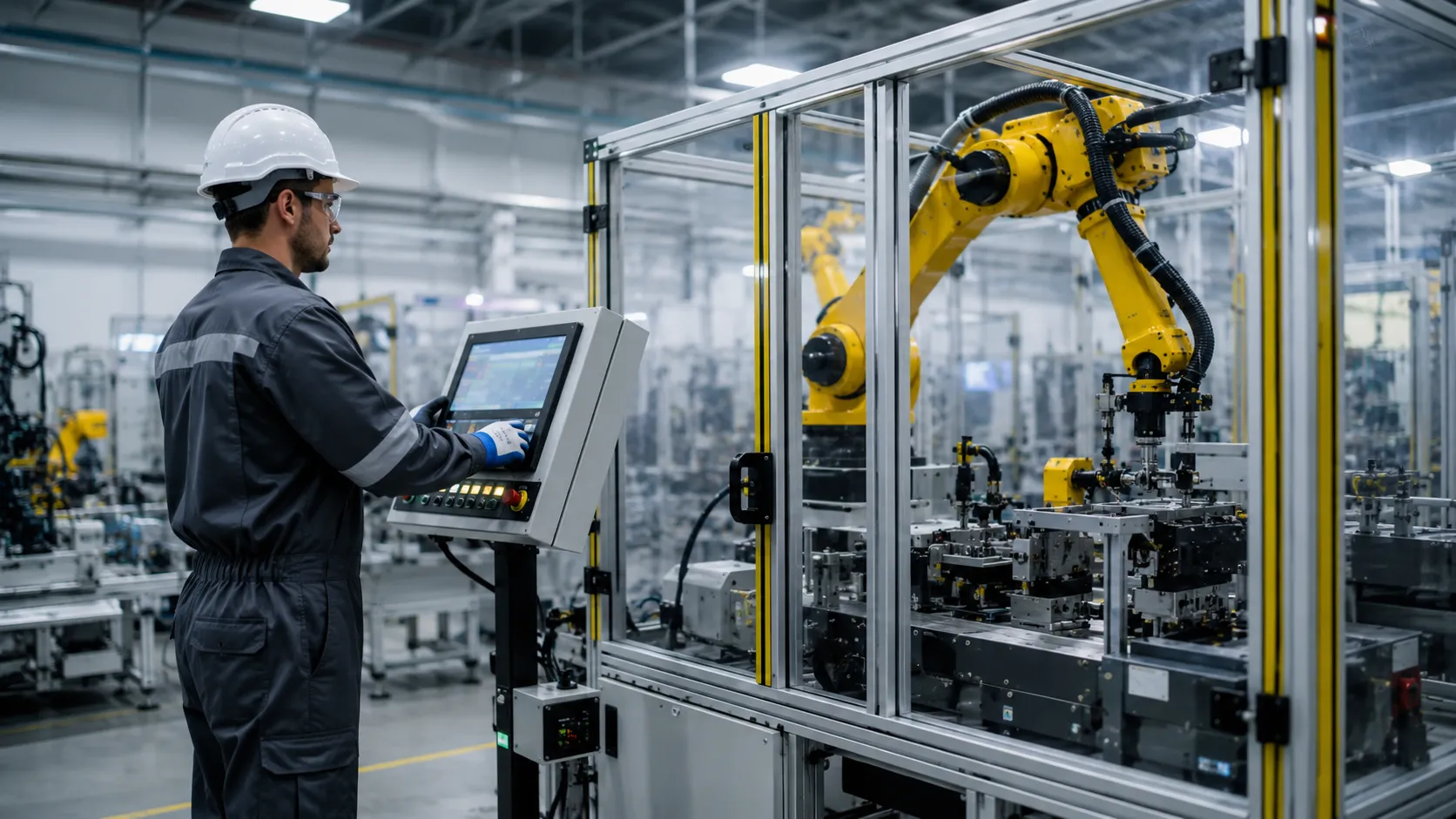 precision automatic manufacturing process