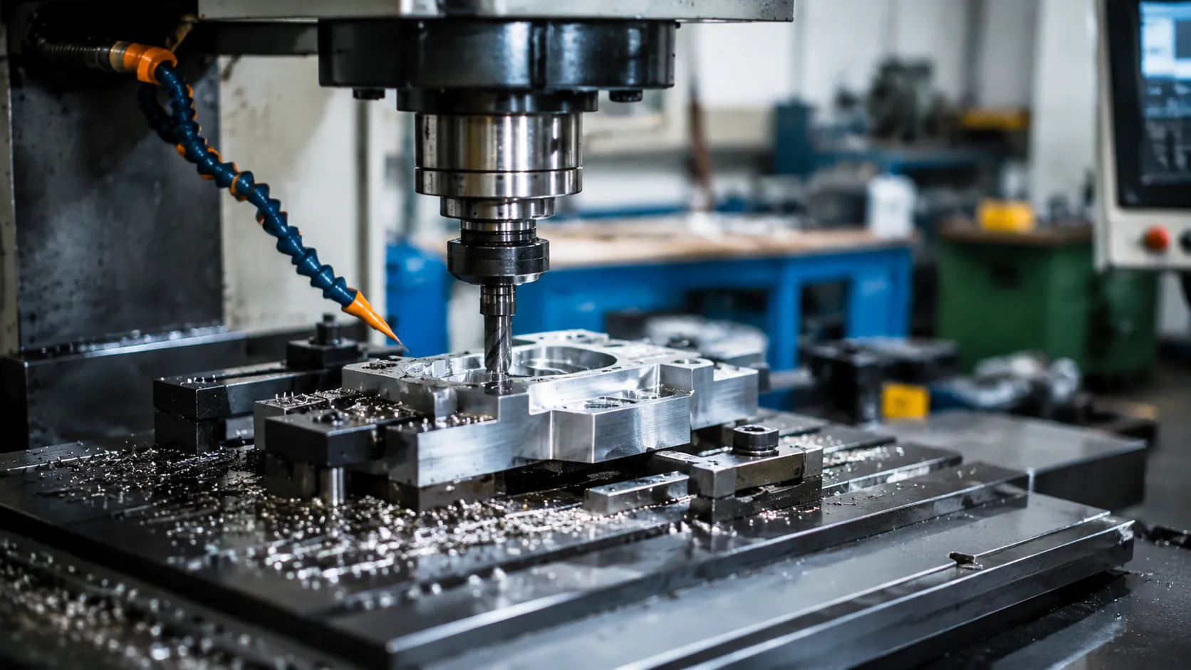 milling machining industrial components