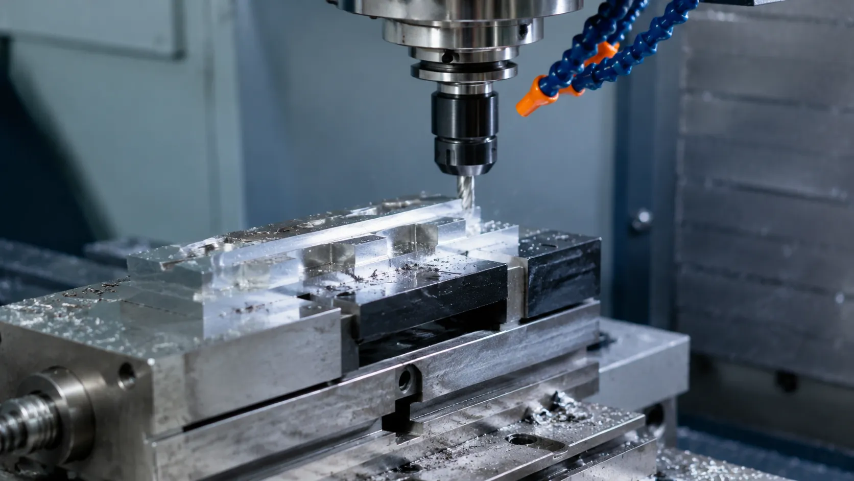 milling machining process flow