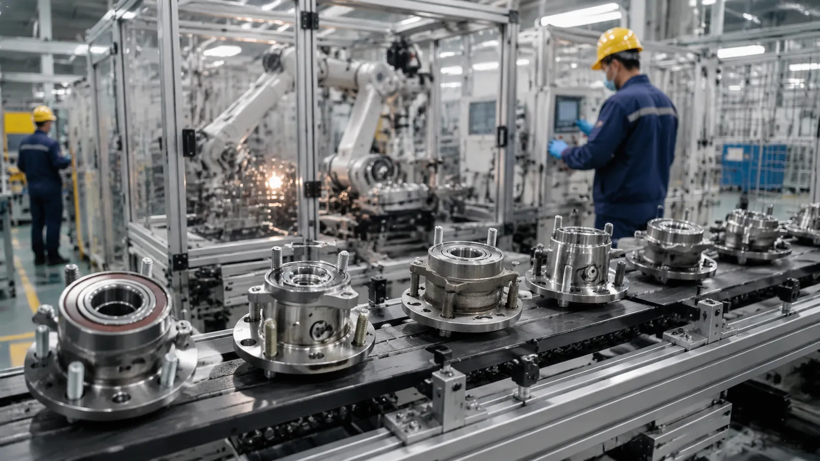automotive wheel hub bearing assembly types