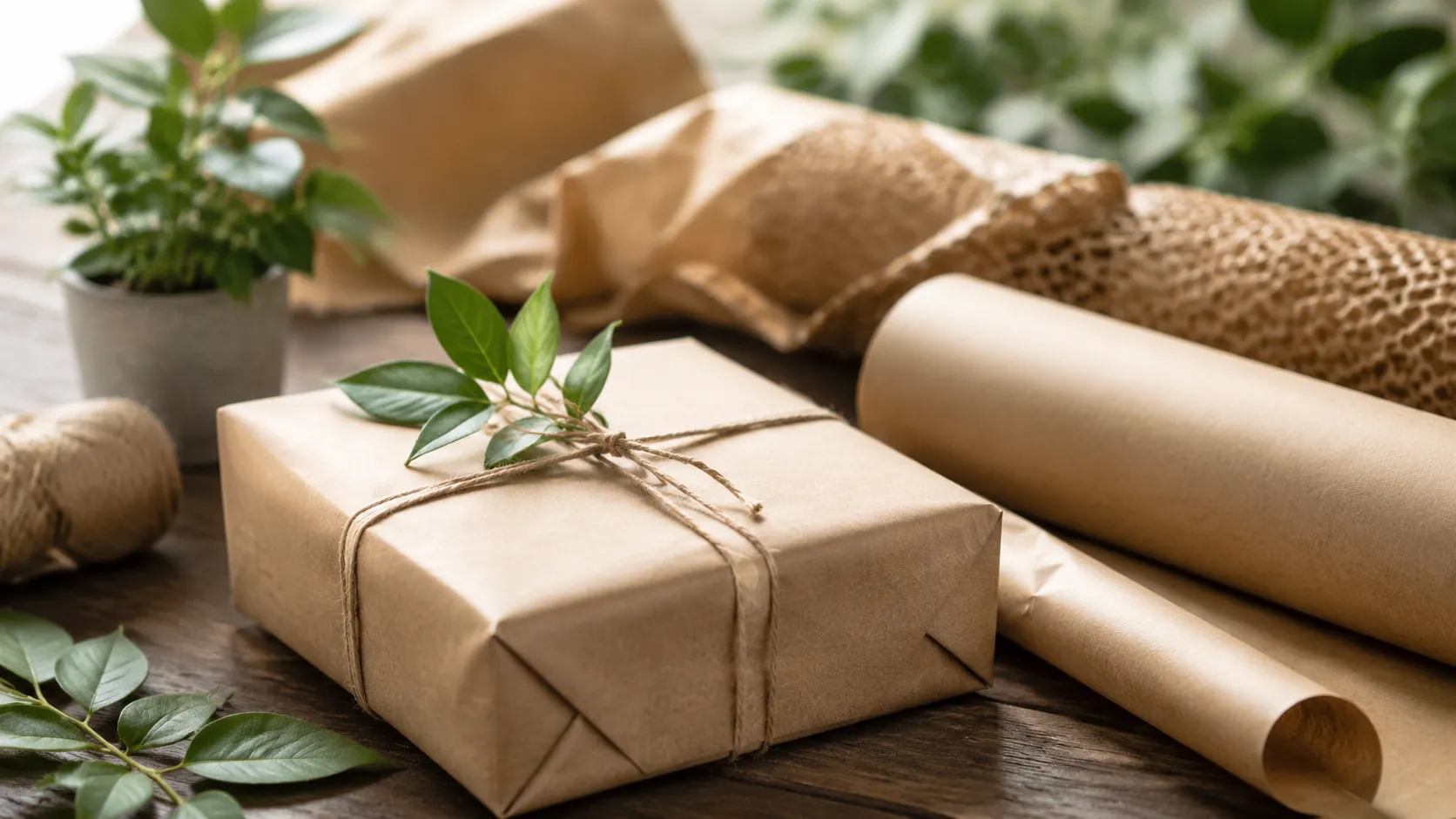 Sustainable Paper Wrapping for Packaging