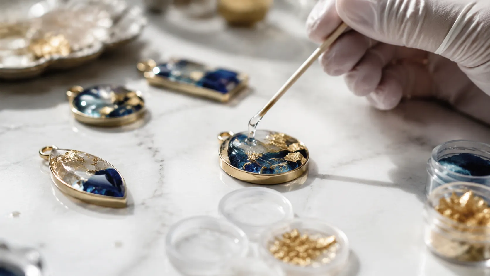 Jewelry Epoxy Coating Guide Application Materials and Steps