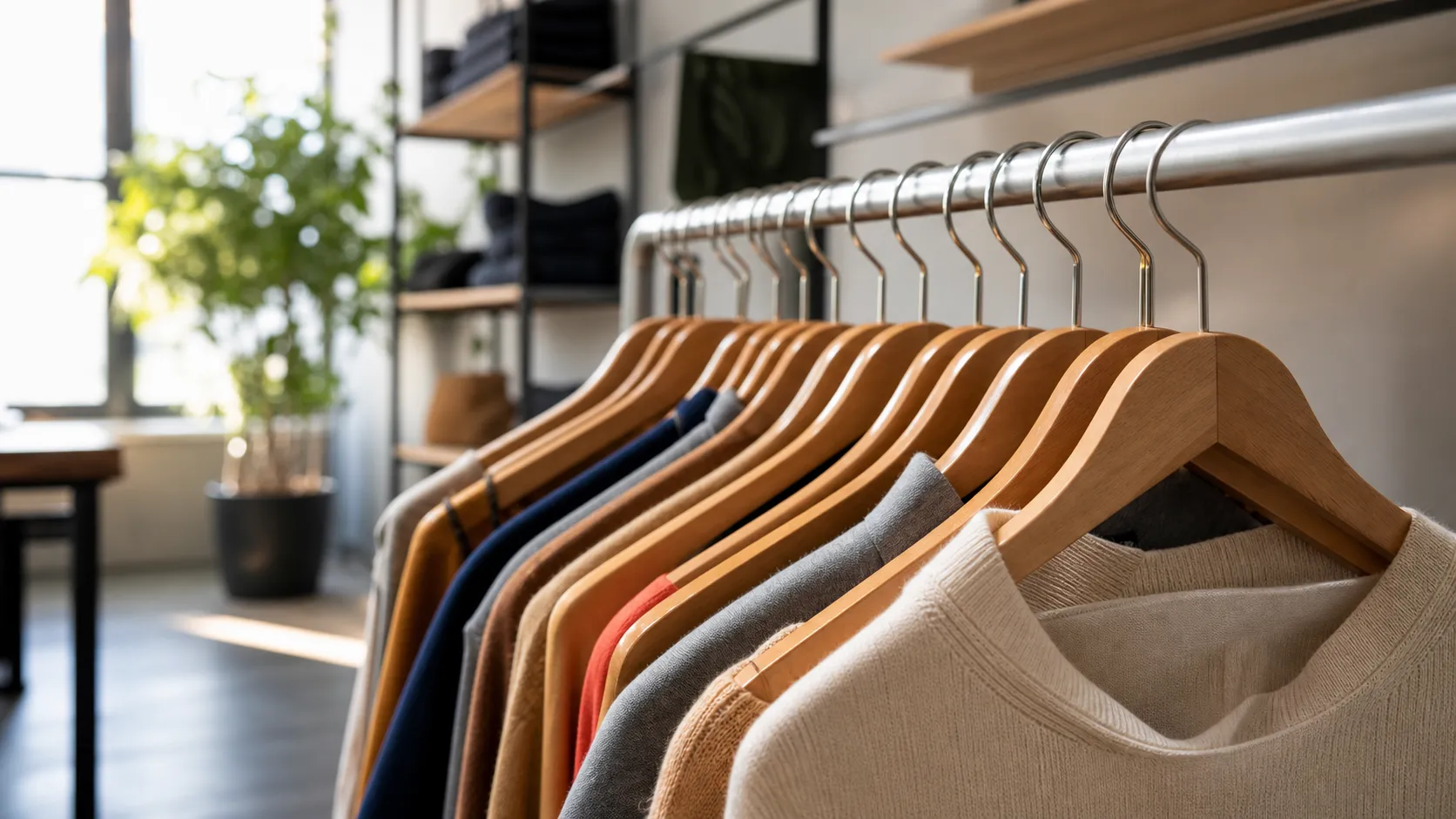 Custom Wood Clothes Hangers Wholesale