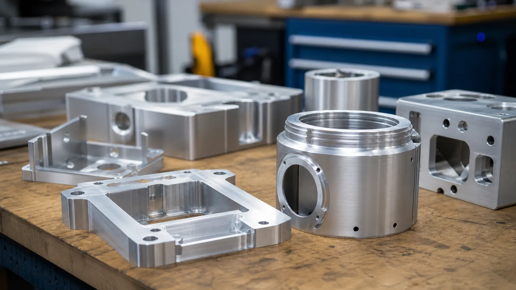 CNC-bewerkte verpakkingsonderdelen