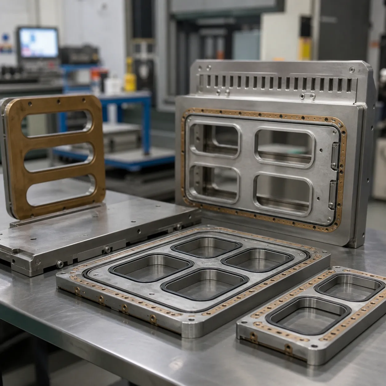 Multi-Sector Sealing Jaws & Heat Plates for Tray Sealers