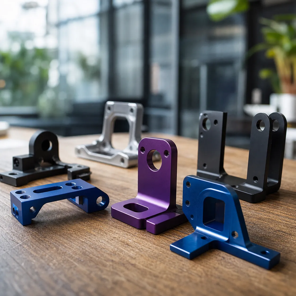 Packaging OEM Anodized Brackets & Mounts