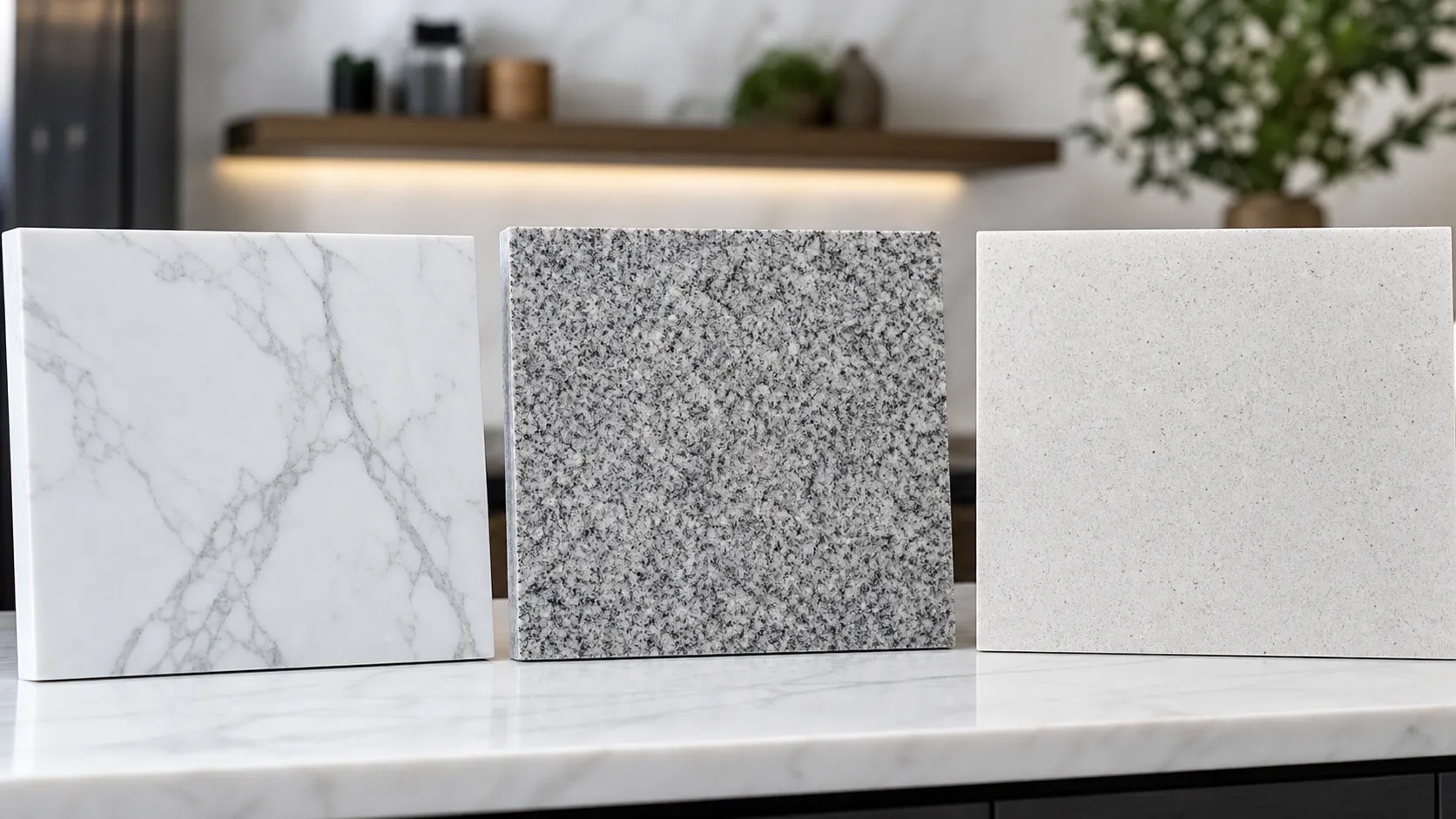 Marble vs Granite vs Quartz application guide