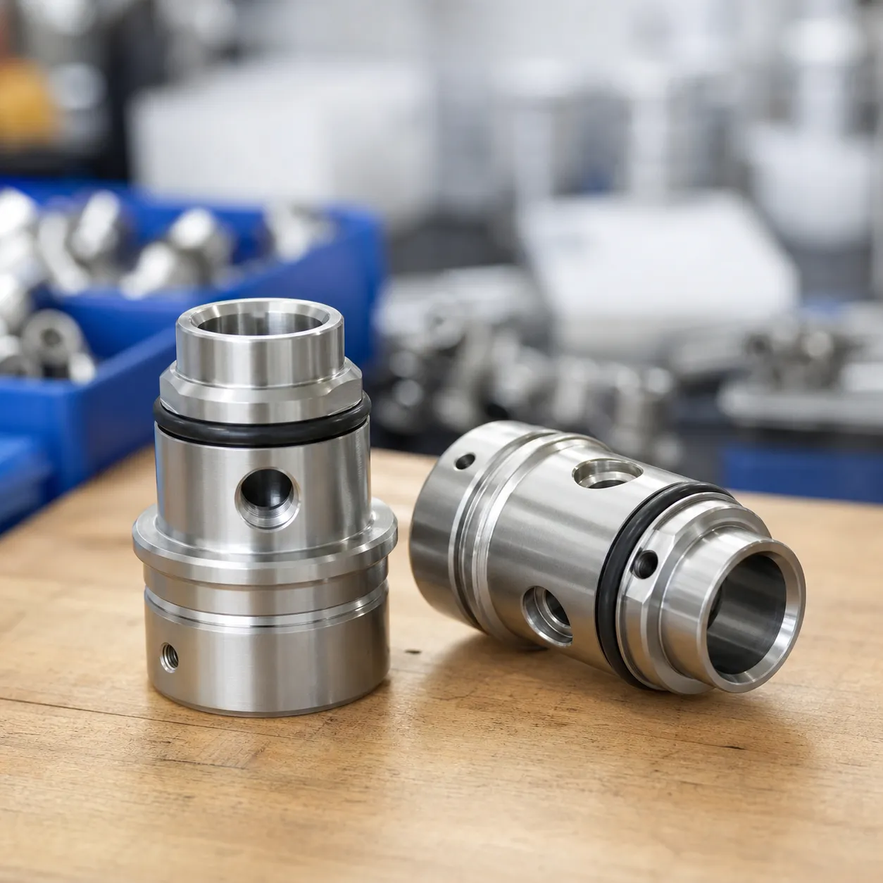 Precision 316L Carbonation Valve Bodies
