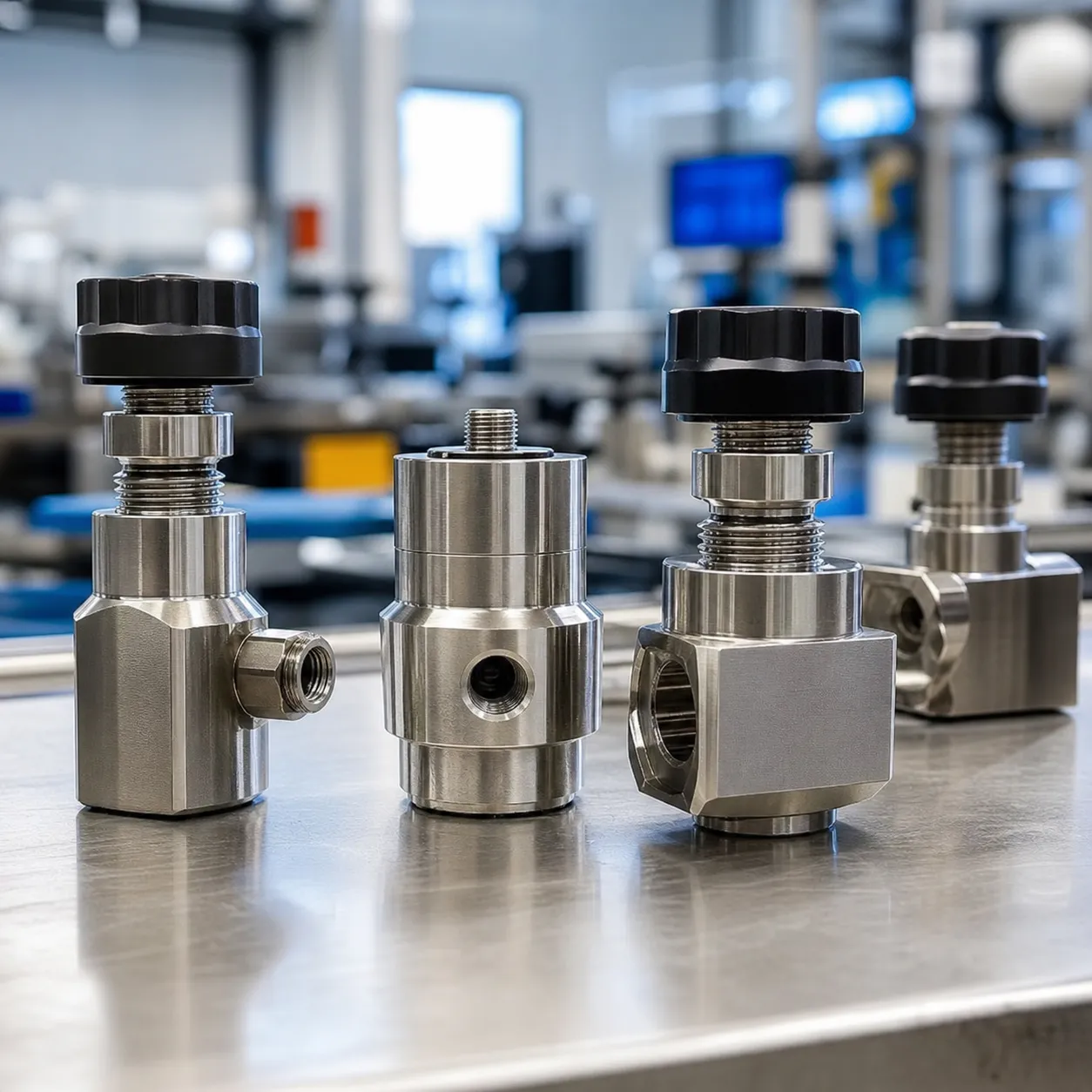 Precision 316L carbonation valve body types