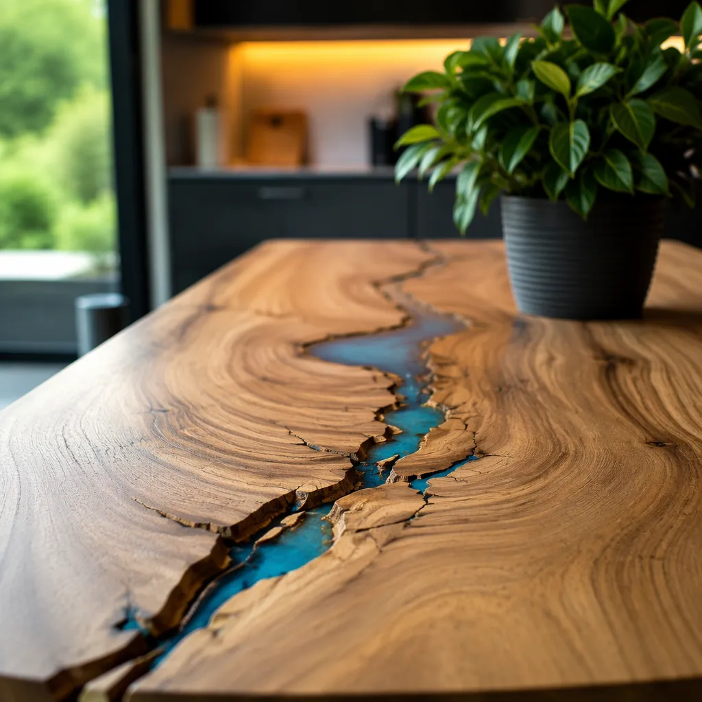 Epoxy Resin for Wood Crack Repair Clear Durable Formula