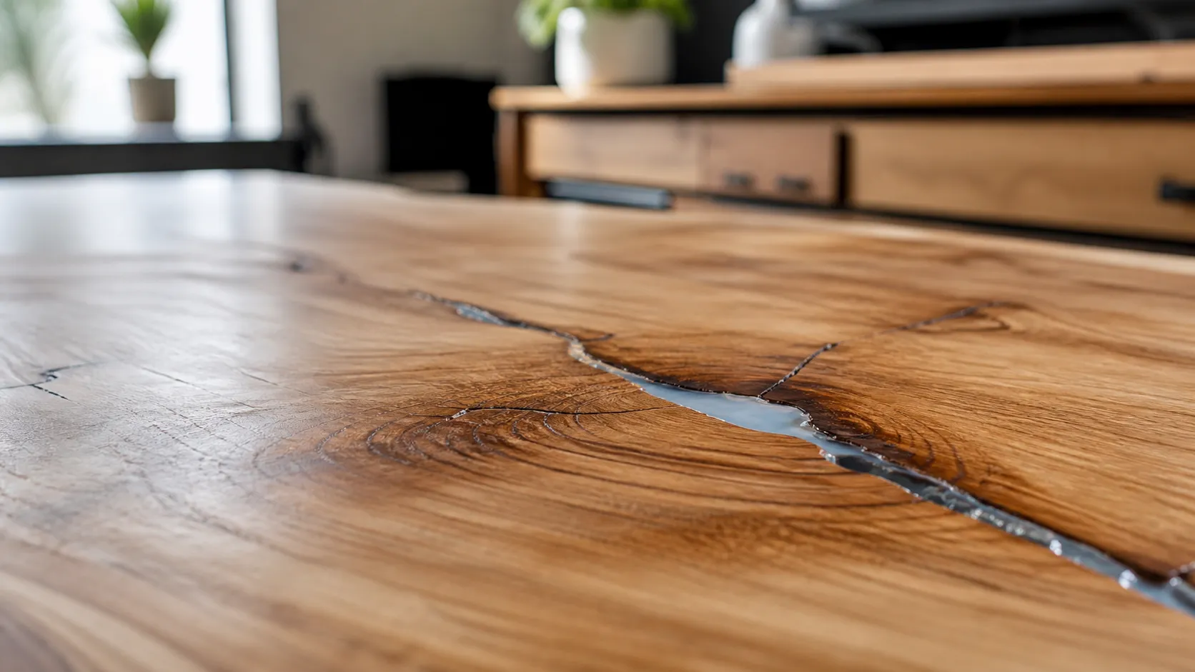 Epoxy Resin for Wood Crack Repair Strong Non Shrink Filler