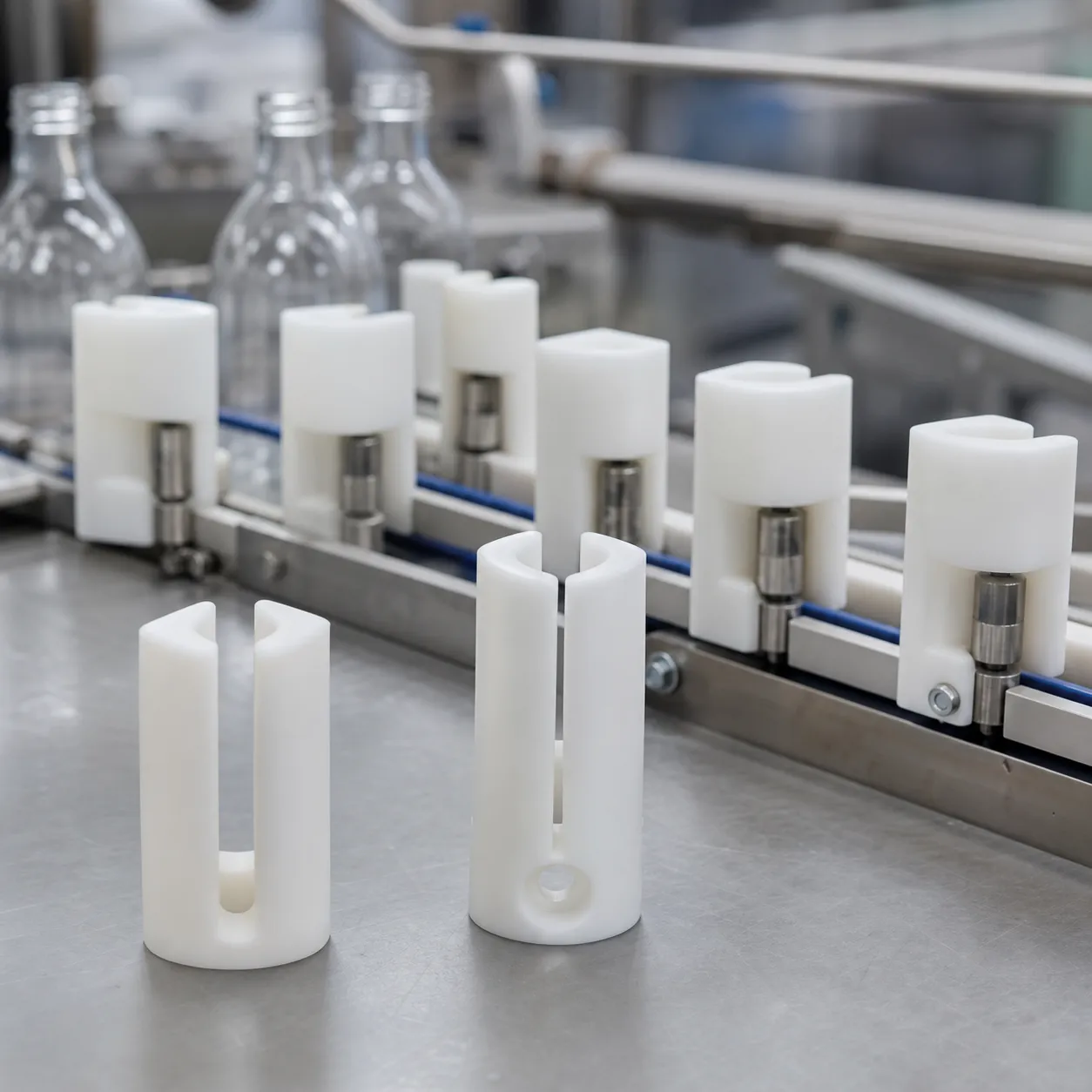 POM Bottle Neck Guides for Filling Lines