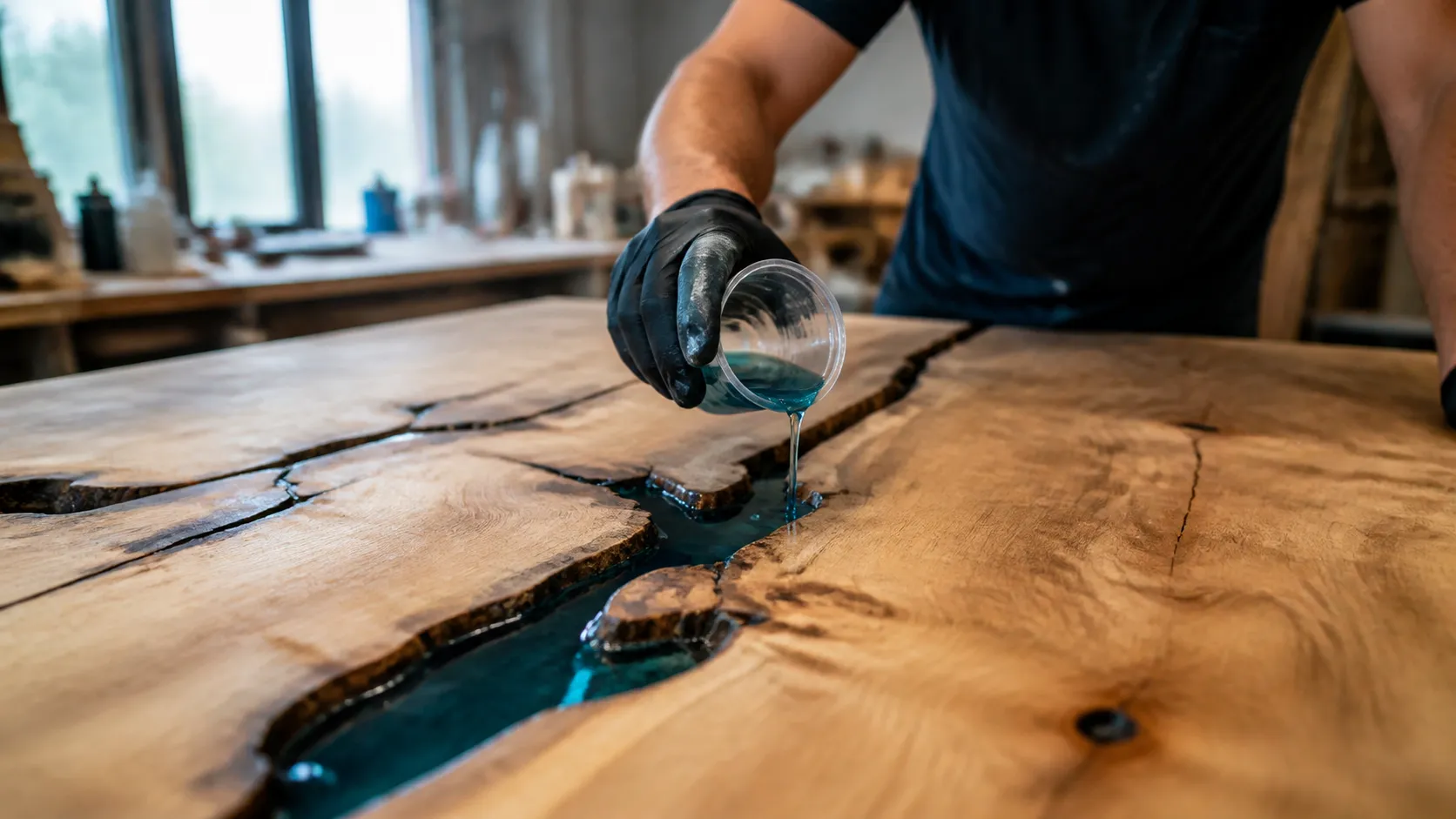 Epoxy Resin for Wood Crack Repair Custom Formula