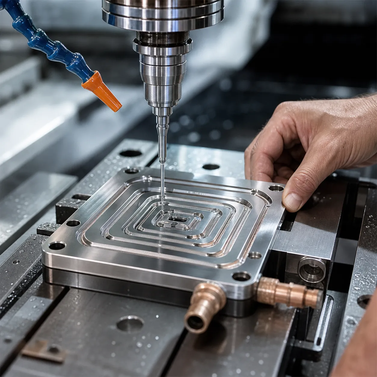 Custom CNC Machined Liquid Cold Plates for Energy Storage 3 Precision CNC Liquid Cold Plate Joining Sealing