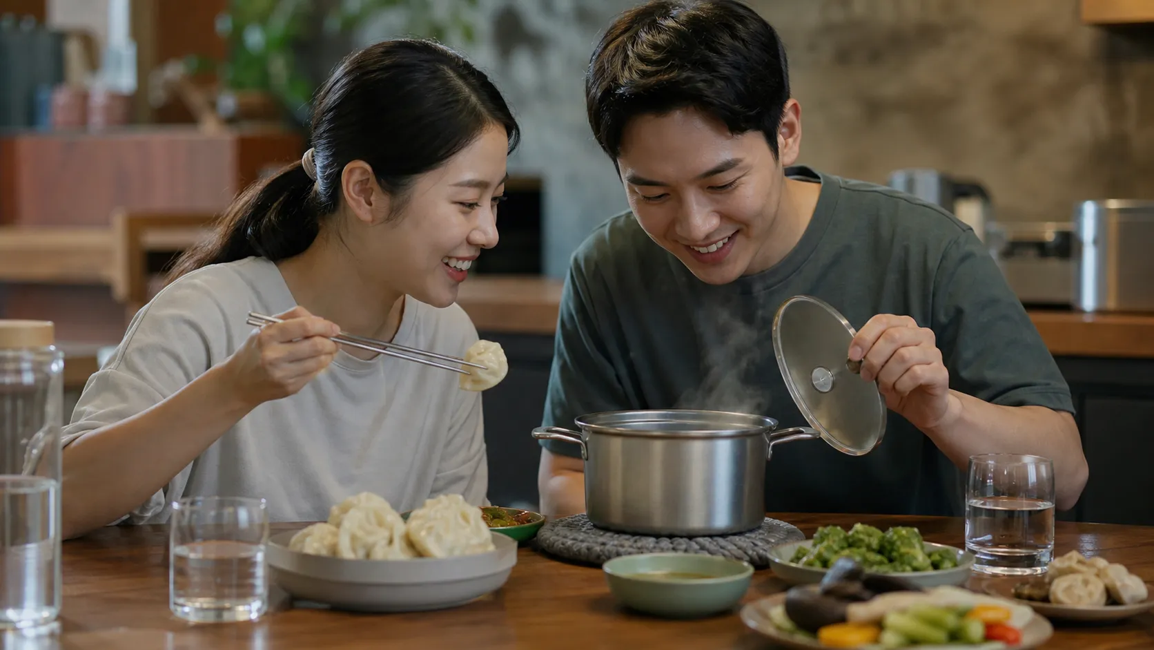 Pure Titanium Steamer Pot for 1-2 People