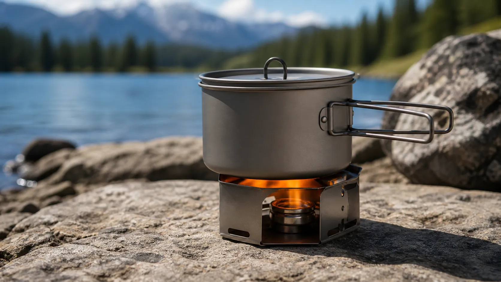 Titanium Camping Cookware Heat Management