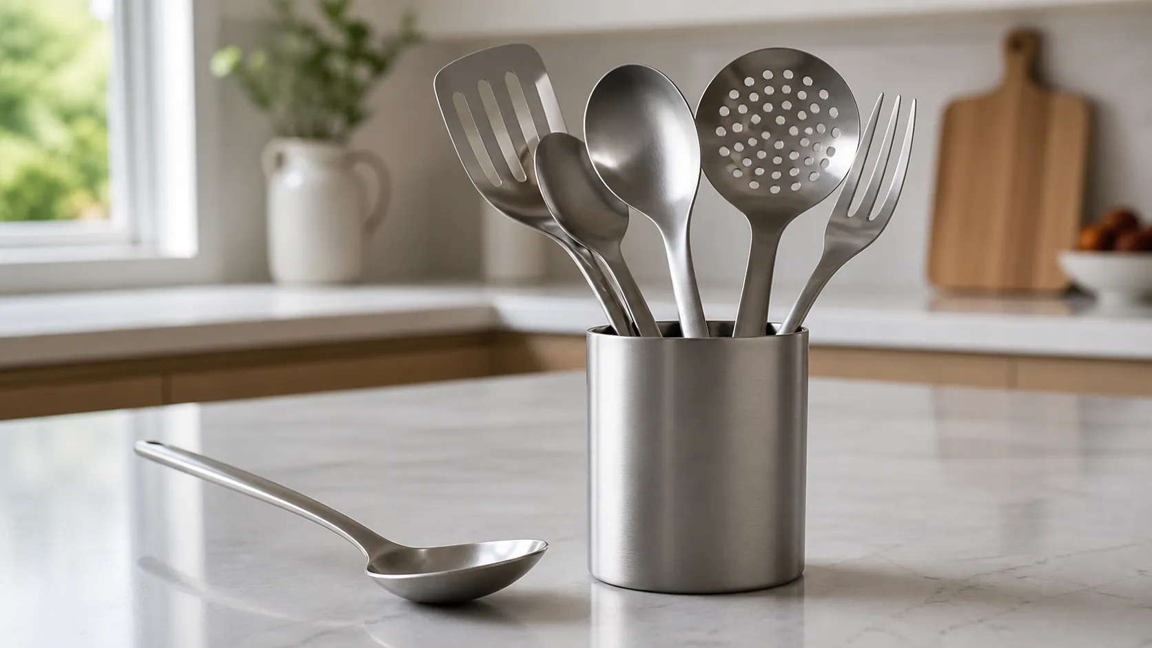 non-toxic heat resistant titanium utensils