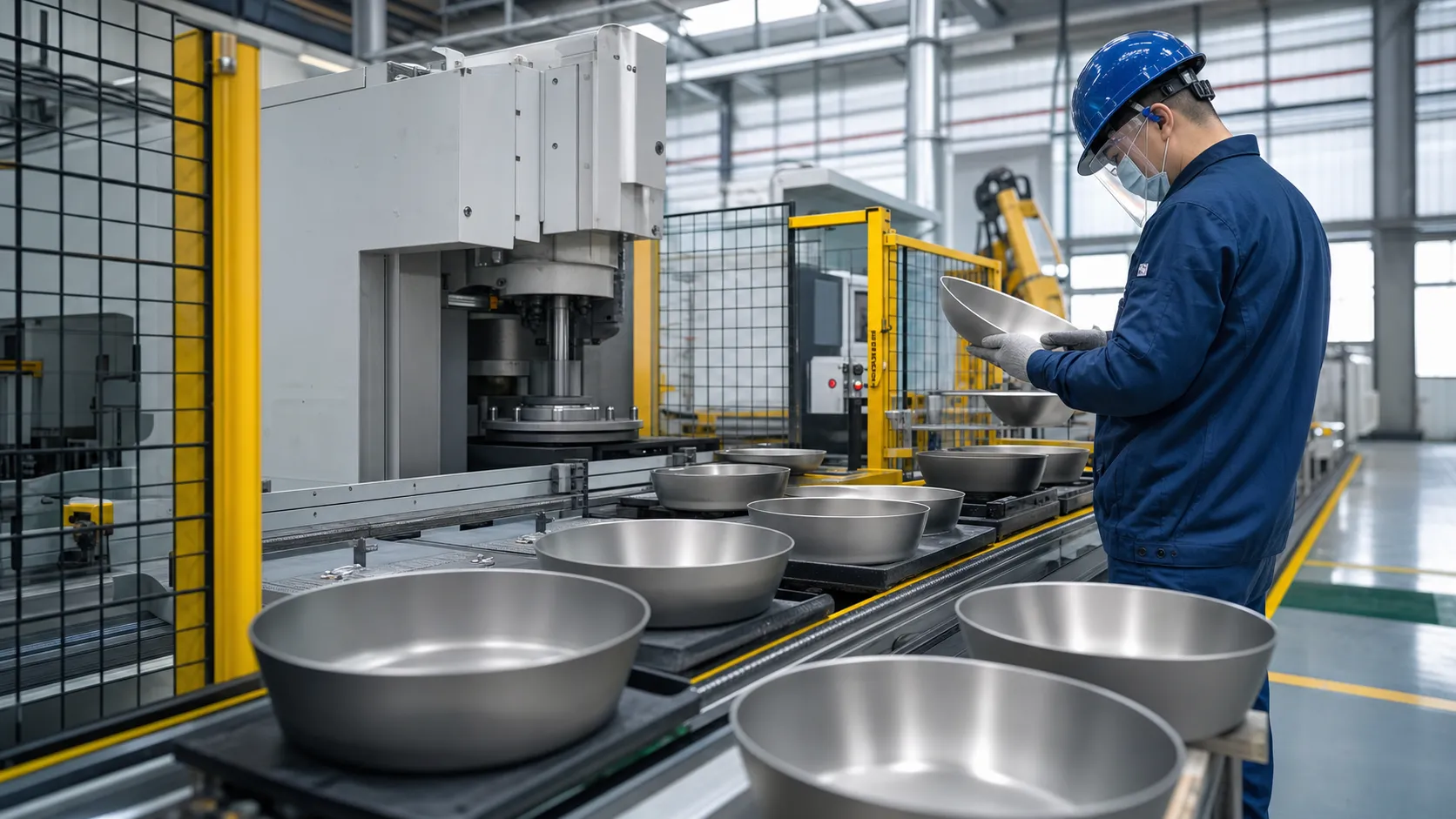 pure titanium tableware manufacturing process