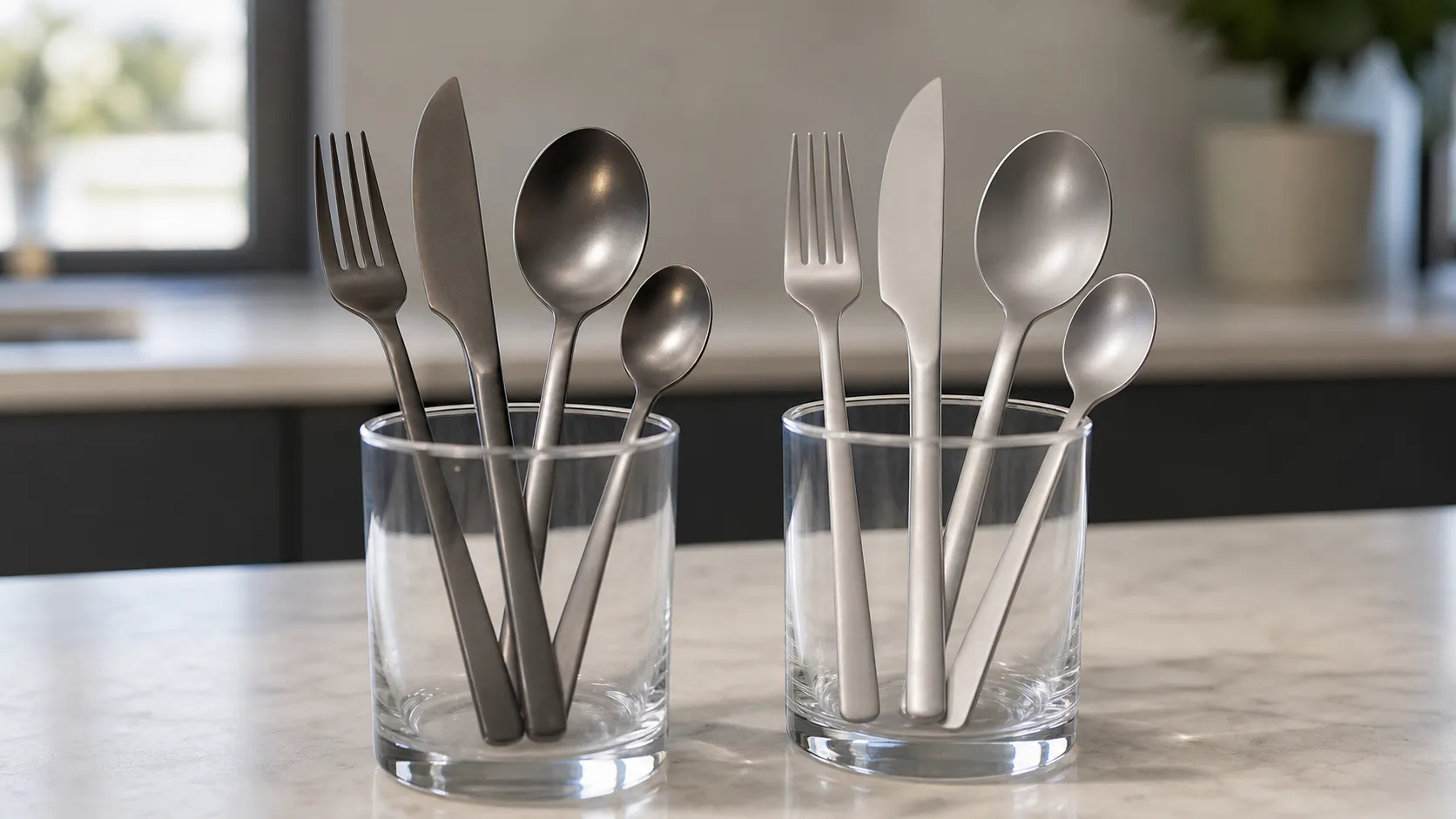 titanium utensils material comparison