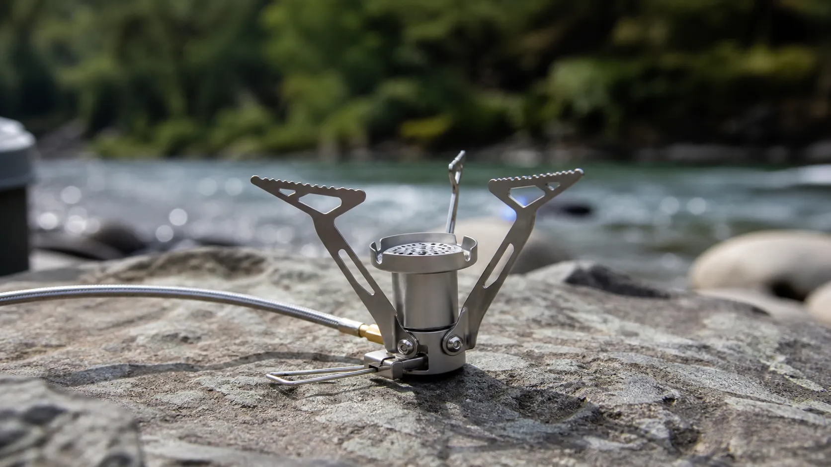 25g Titanium Folding Camping Stove