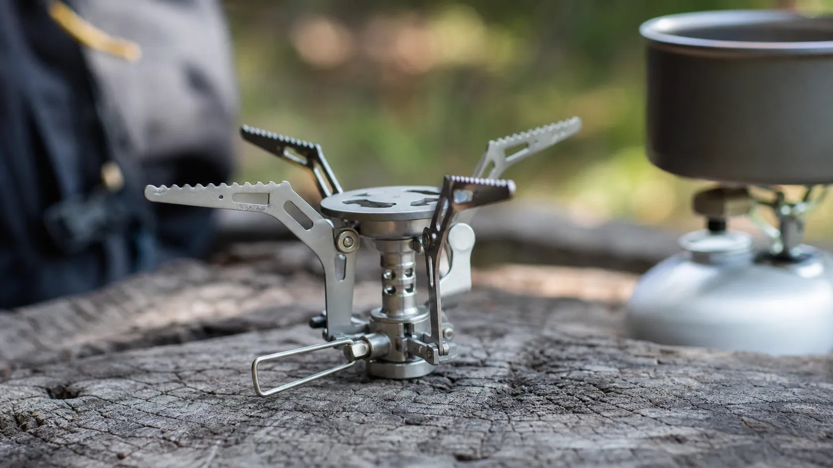 25g Titanium Folding Mini Camping Stove