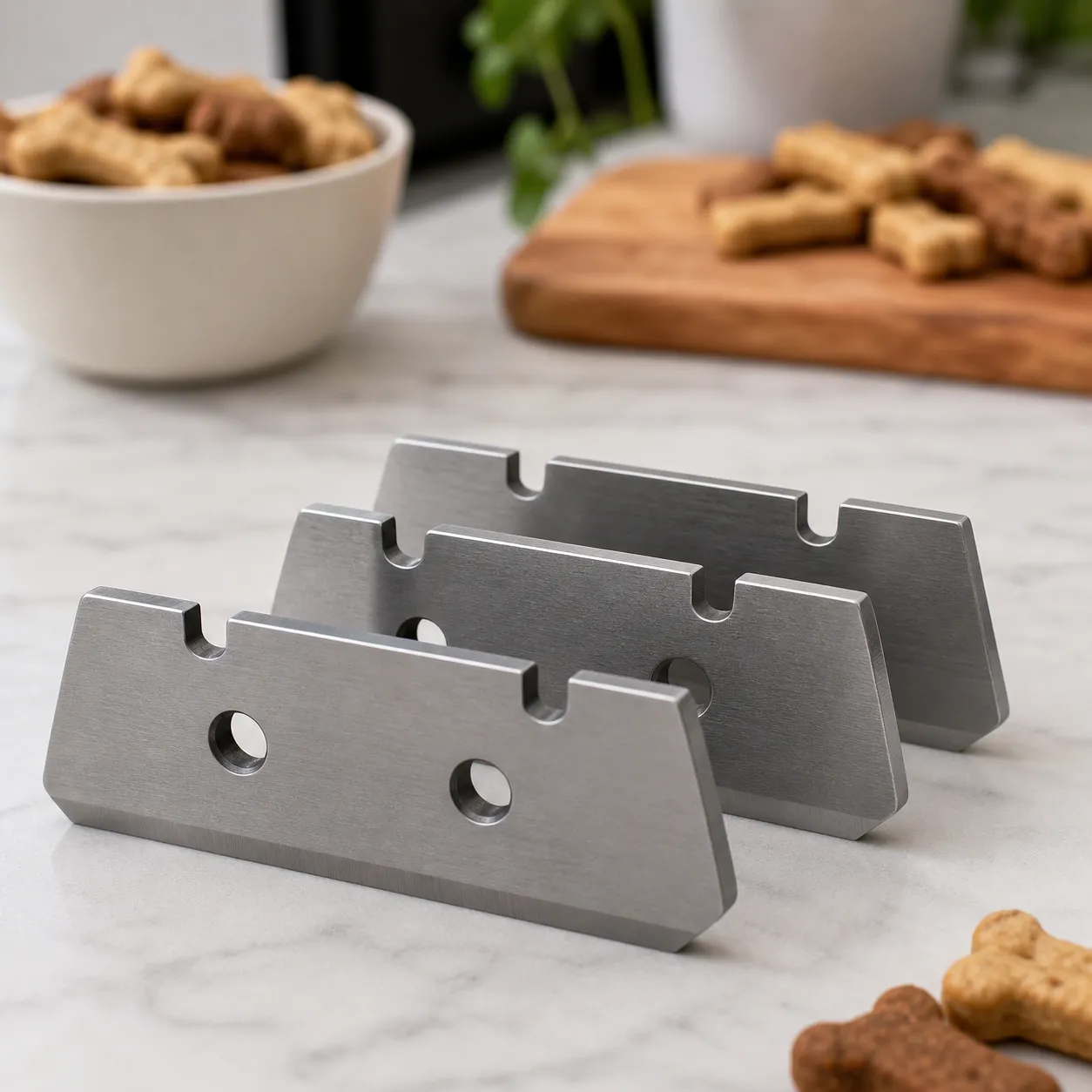 Durable CNC 440C pet treat blades