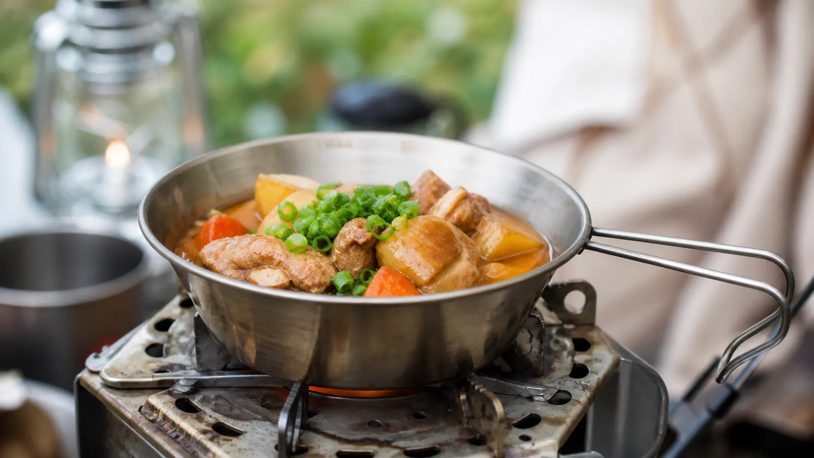 Titanium Sierra Cup Direct Heat Cooking