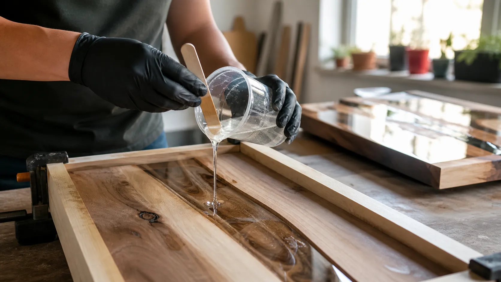 Epoxy Resin Working Time and Curing Time Sample Testing