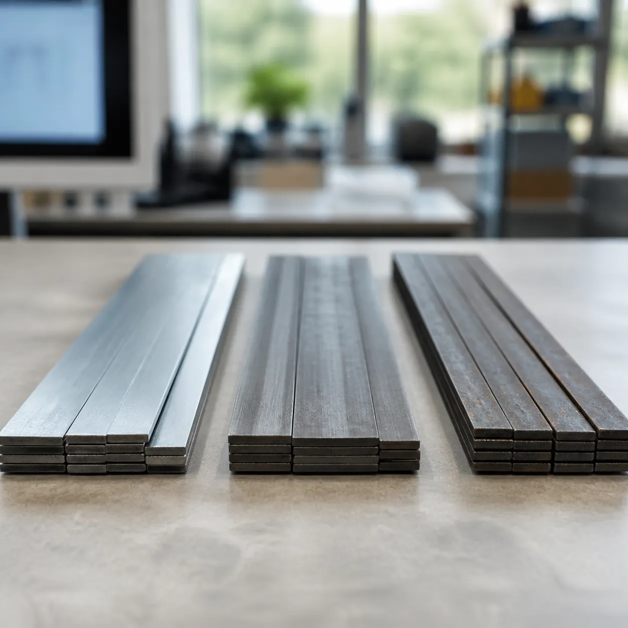 types of steel flat wire by carbon content