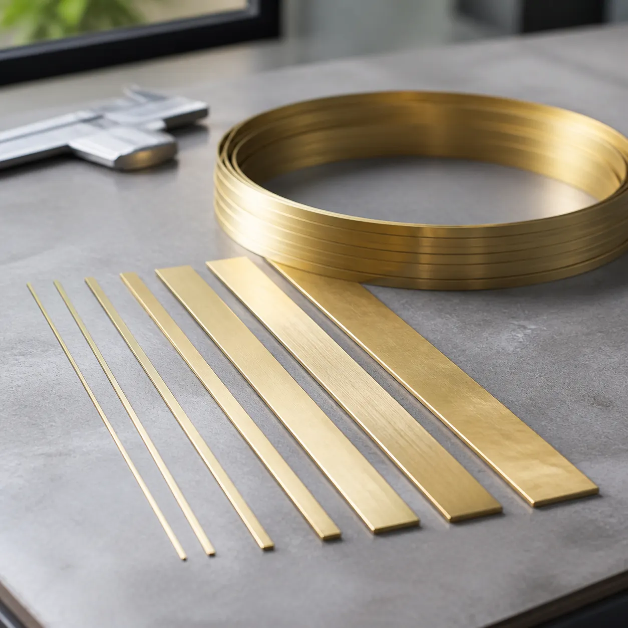flat brass wire specifications