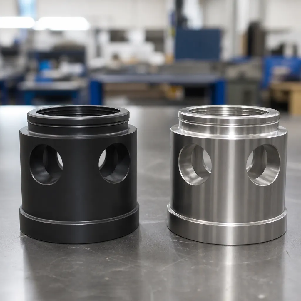 Hard-Anodized Aluminum vs 316L Packaging Parts