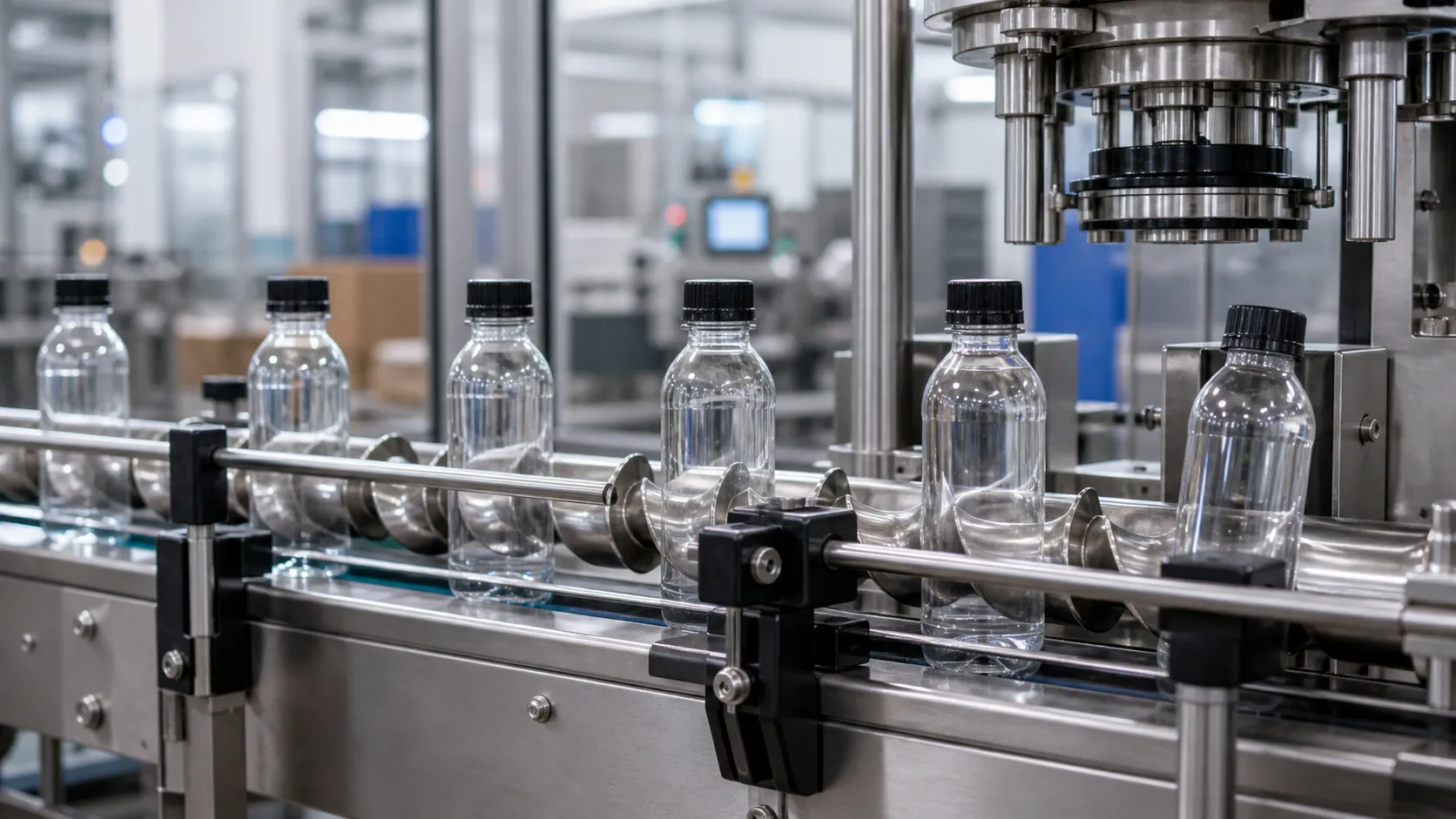 Timing screw pitch affecting capping accuracy