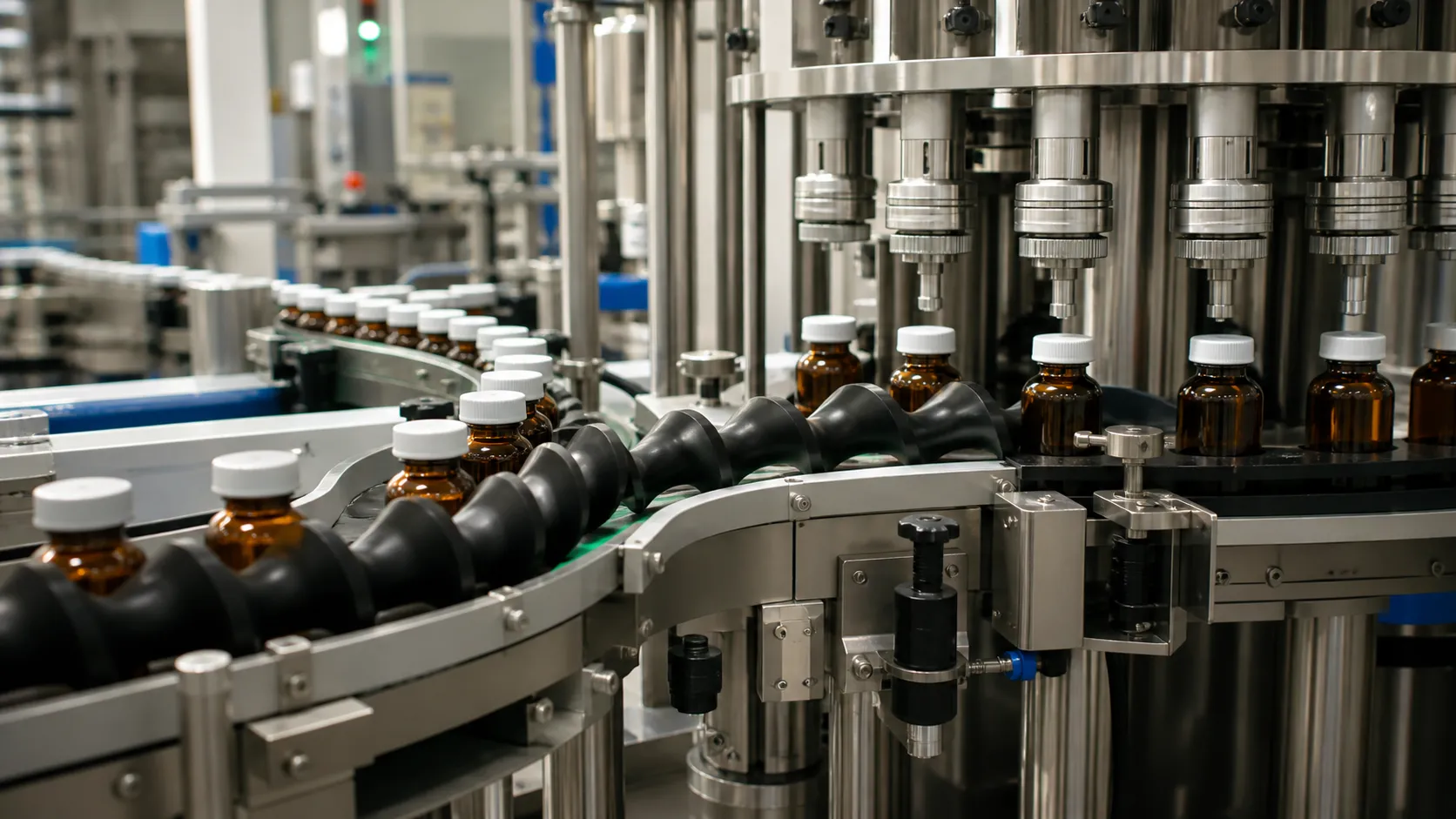Timing screw pitch affecting capping accuracy