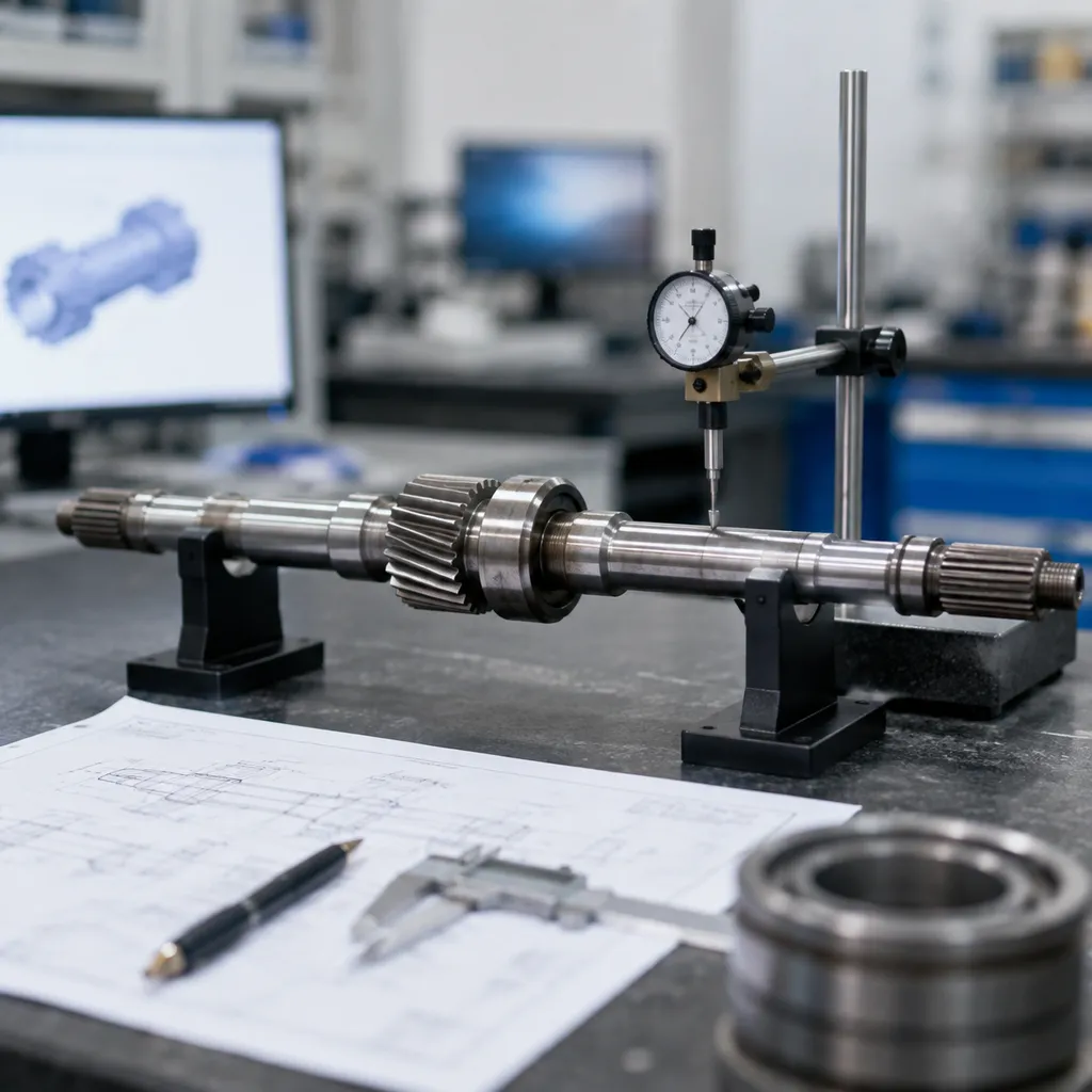 Drive shaft tolerance stack-up analysis
