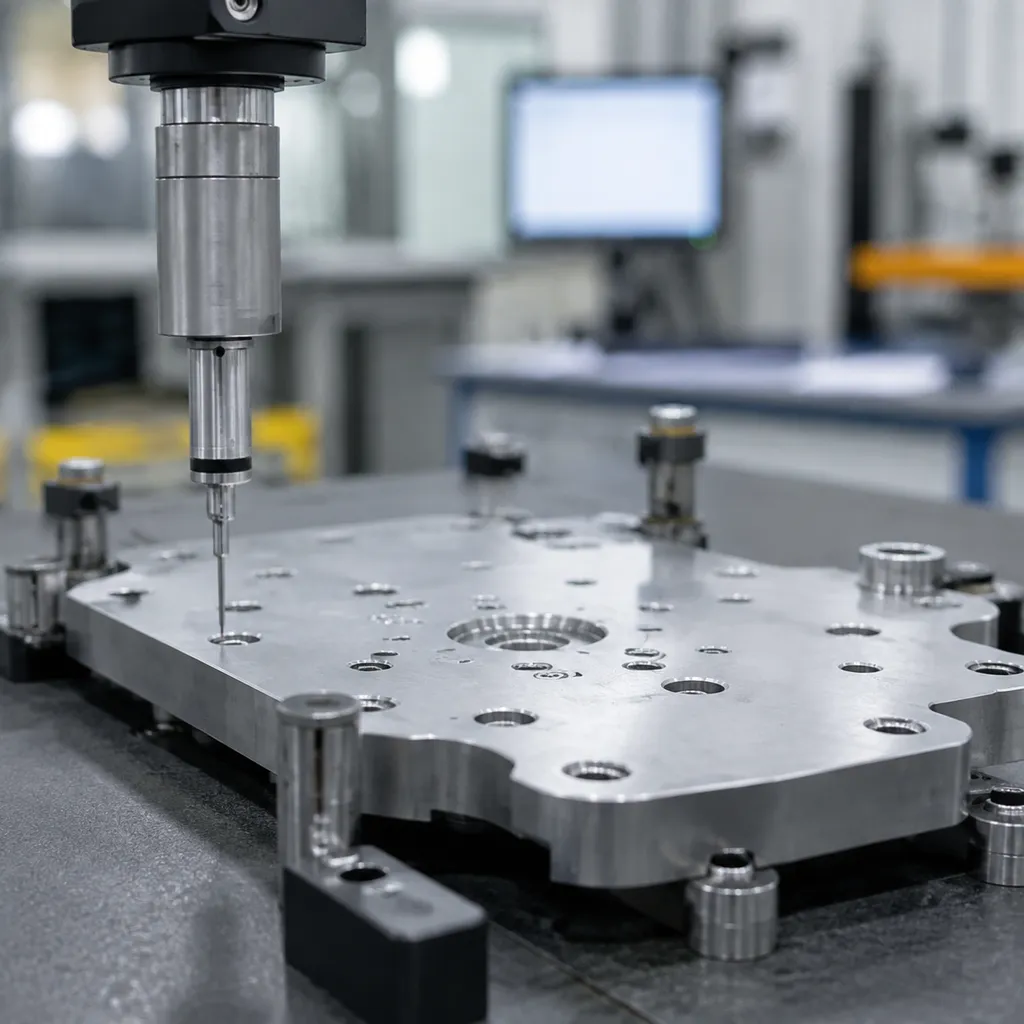 GD&T symbols in battery end plate machining