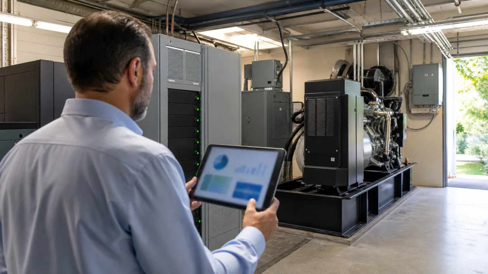 Commercial backup power system ROI