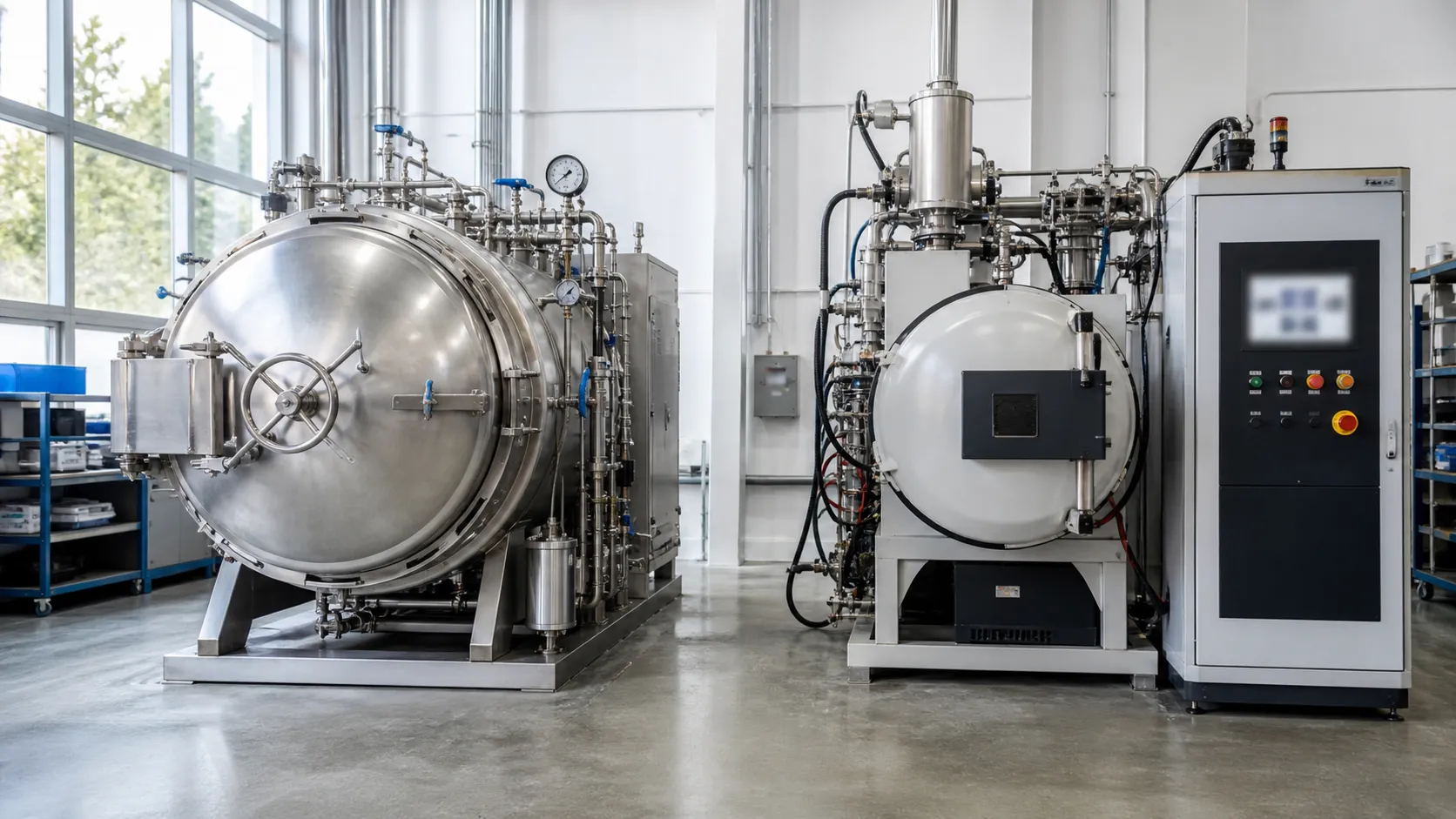 Difference between autoclave and vacuum furnace
