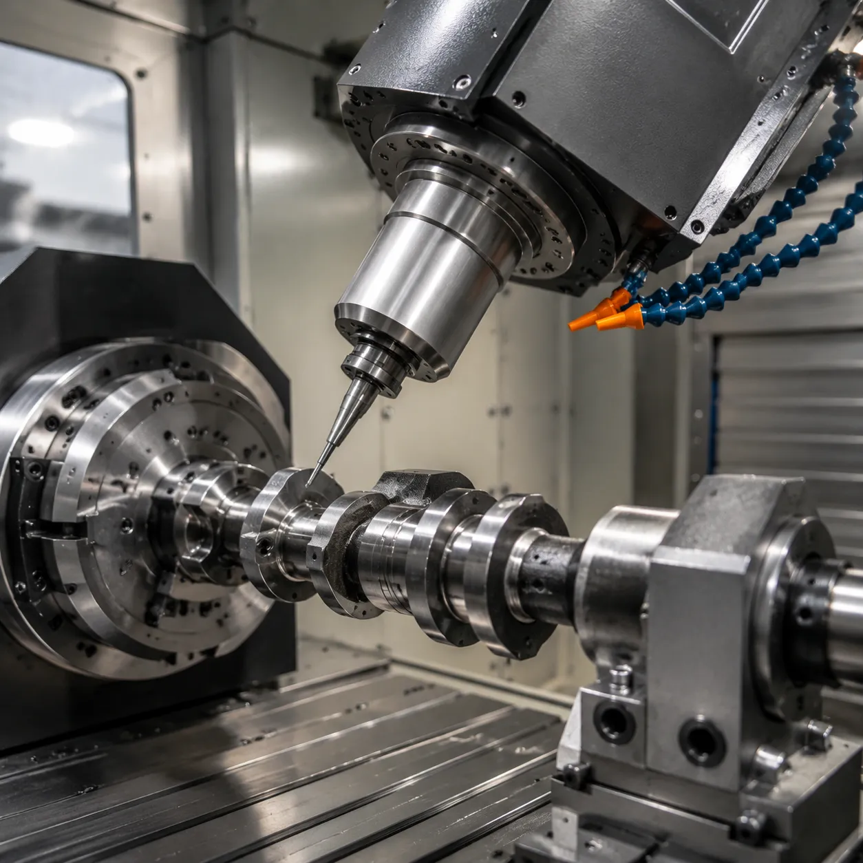 Simultaneous 5-Axis Complex Cam Production
