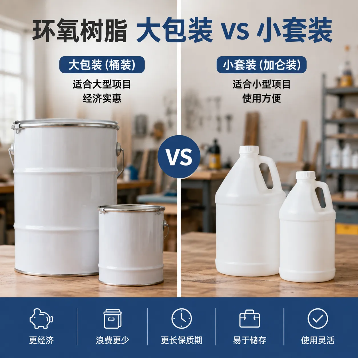 Epoxy Resin Drum vs Gallon Kit Cost Packaging and Shelf Life